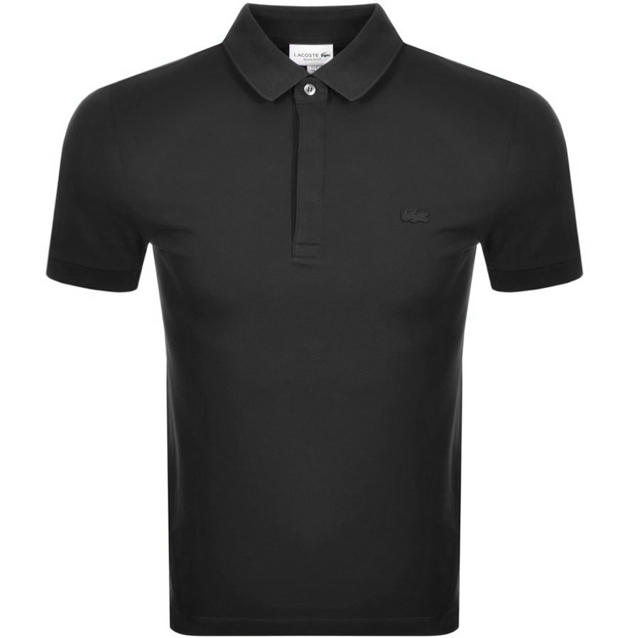 Alternative Image for ProductLacoste Short Sleeved Polo T Shirt Black1